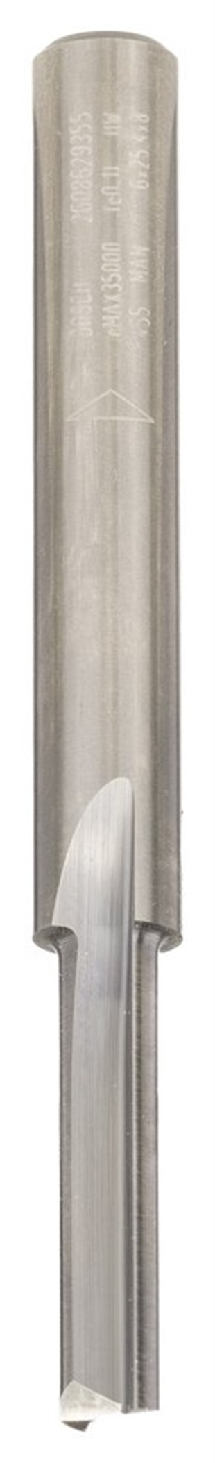 Bosch - Expert Serisi Ahşap İçin Çift Bıçaklı, Tam Sert Metal Kanal Freze Ucu 8*6*76 mm