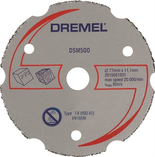 DREMEL® DSM20 çok amaçlı karpit kesme diski (DSM500)